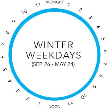 Winter Weekdays