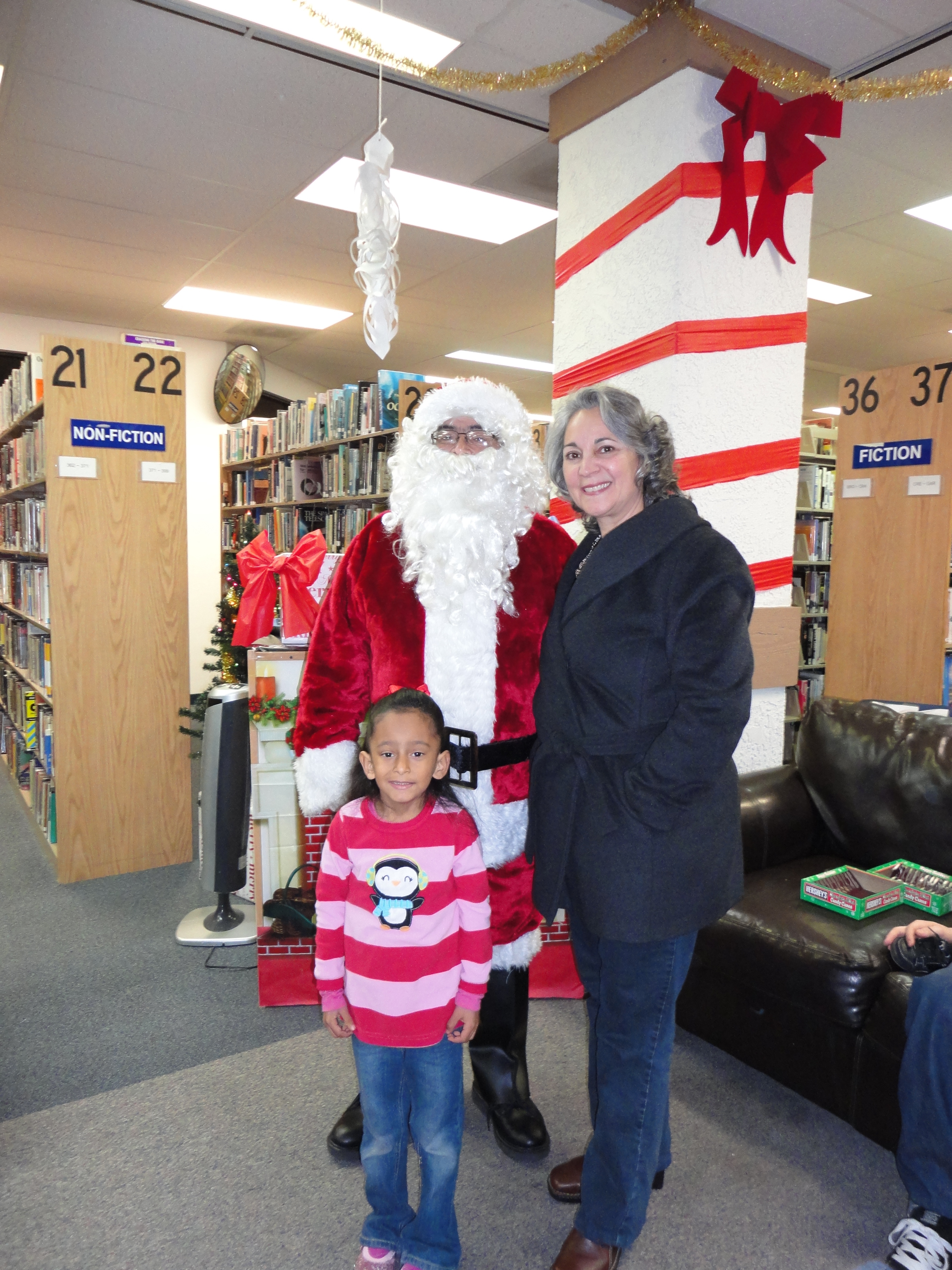 Mayor with Santa Claus